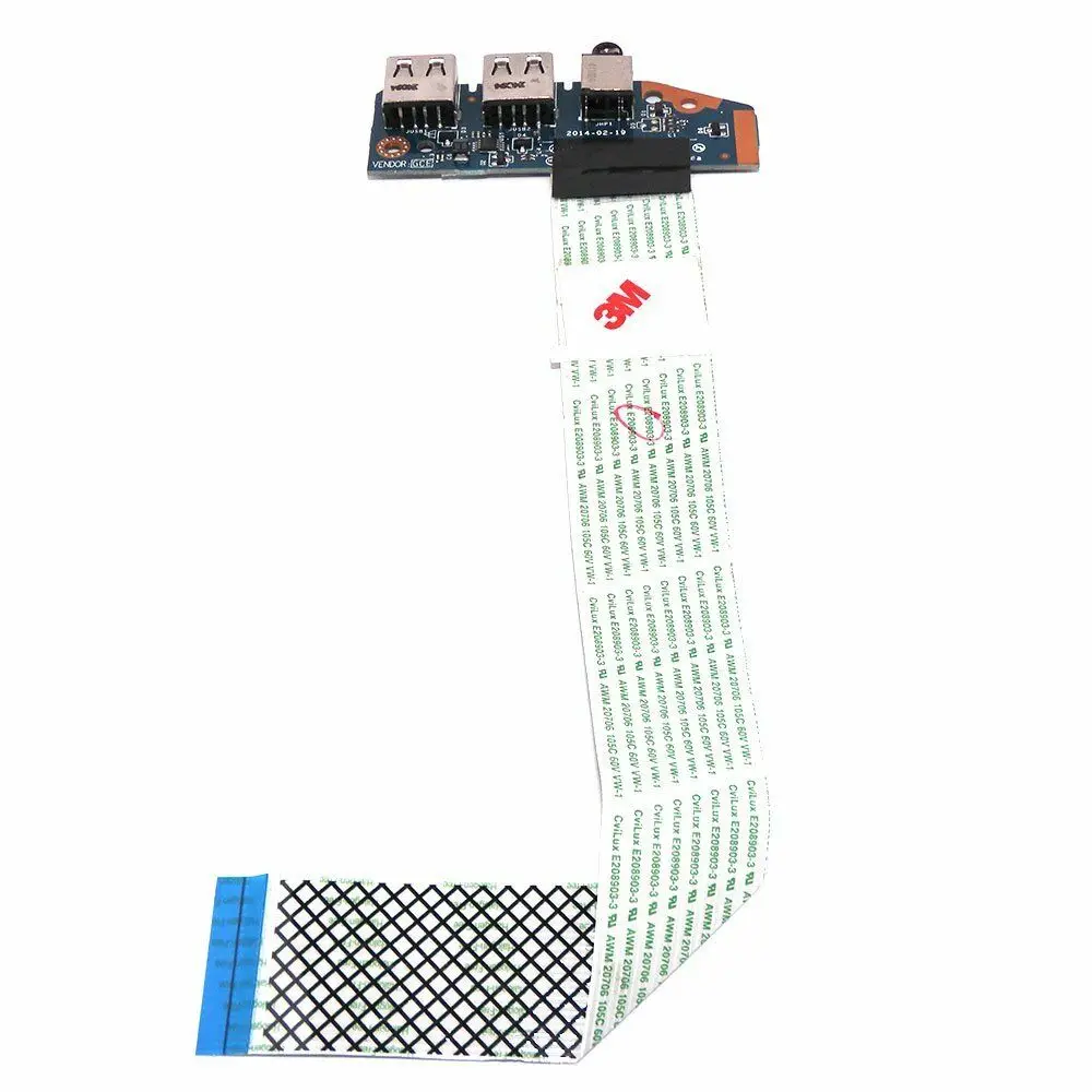 

JIANGLUNNew USB Audio Board LS-B183P For HP ProBook 440 450 470 G2 ZPL40 45 50 55 70