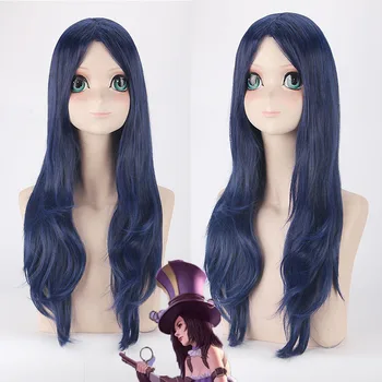 

LOL Caitlyn wig Cosplay Caitlyn the Sheriff of Piltovery Game Halloween Anime daily party wig Cosplay