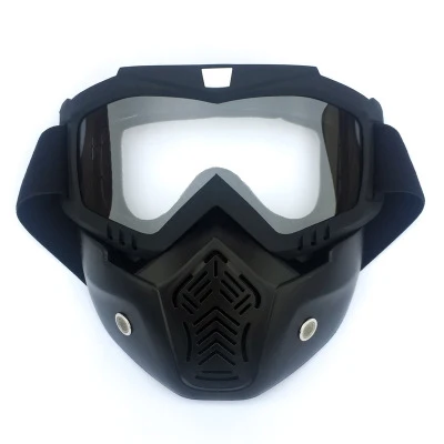 Harley retro mask ATV motocross goggles outdoor riding goggles ski protective glasses suitable for riding sports goggles equipment - Название цвета: H