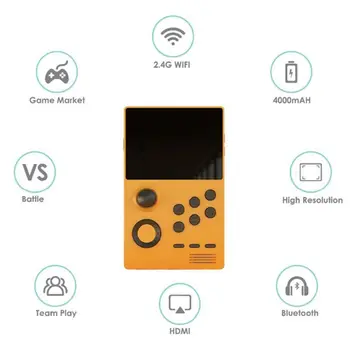 

Wireless Player Version Retro Games Moonlight Treasure Box Nostalgic Handheld Youth Version Ips Screen Built-in Games Wifi New
