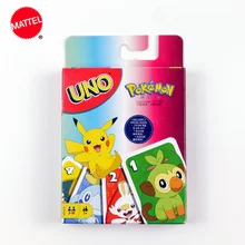 Mattel jeux UNO Pokemon épée & bouclier carte GameThe World's plus rapide jeu drôle partie jeu de carte amusant Poker enfants jouets