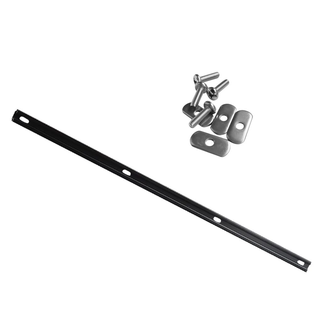 Rail Rail Sliding 60 Cm Aluminum With Screw Piece Hardware For Canoe Kayak