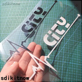 

1pc New Heart Car Decal Sticker Styling Windows Door Decoration For honda city 2010 2012 2013 2015 accessories 2016 2018 2019