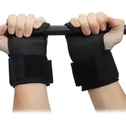 Ручные захваты гимнастические перчатки для силовой Тренировка по тяжелой атлетике Бодибилдинг поддержка запястья WHShopping