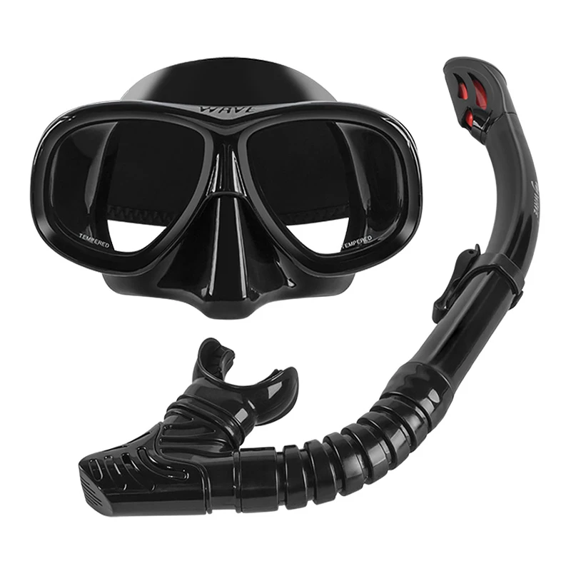 New Professional Snorkel Diving Mask Myopia Glass Snorkeling Gear Swimming Goggles Nearsighted Lenses Scuba Diving Equipment