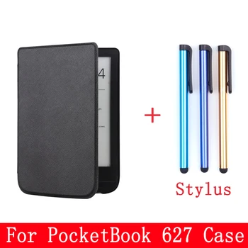

For Pocketbook 627 Case Protective Cover Case Tablet Pocketbook 627 eBook Case Non-slip Shell Skin Touch With stylus