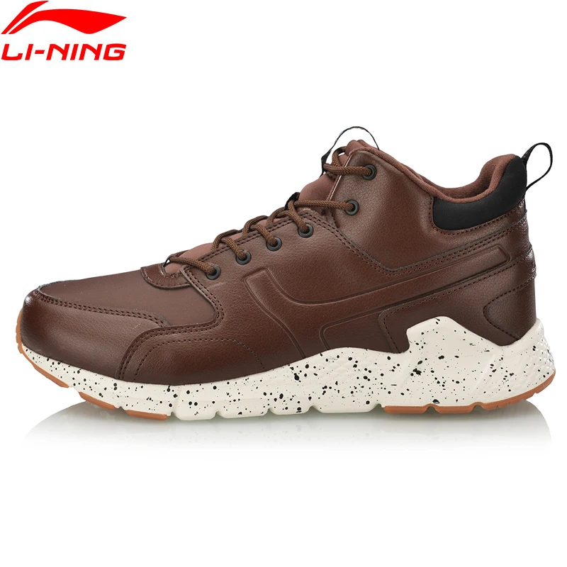 

(Clearance)Li-Ning Men LN VOLCANO Lifestyle Shoes Warm Fleece Durable LiNing Comfort Sport Shoes Winter Sneakers AGCN117 YXB255