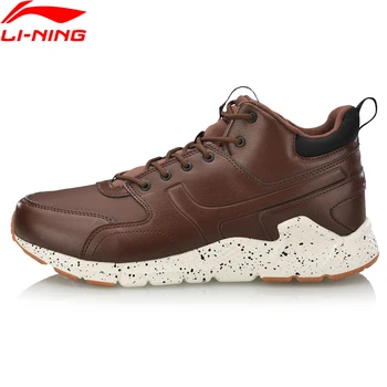 

(Break Code)Li-Ning Men LN VOLCANO Lifestyle Shoes Warm Fleece Durable LiNing li ning Sport Shoes Winter Sneakers AGCN117 YXB255