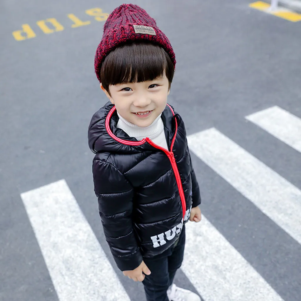 Winter Down Jacket For Girl Boys With Hoods Jacket For Baby Boys Girls Thick Animal Cartoon Winter Coat For Kids Park Baby Coat