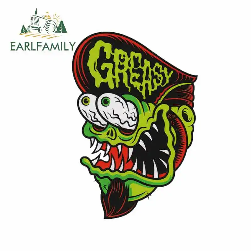 EARLFAMILY 13 см x 8 9 для смешных наклеек и переводных картинок в виде монстра