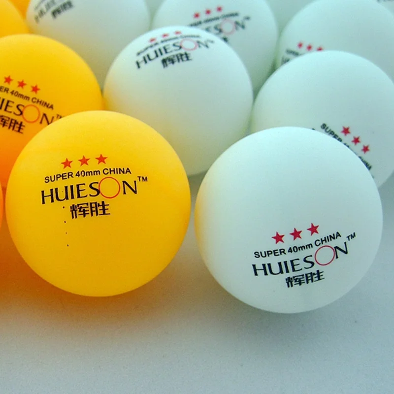 HUIESON 10 Teile Beutel 3 Sterne Professionelle Tischtennisball 40Mm 2,9G B2S4 
