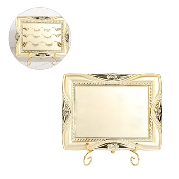 

1PC Beauty Eyelash Display Board Delicate Eyelash Grafting Display Rack Sturdy Metal Eyelash Display Holder Creative Eyelash Ext