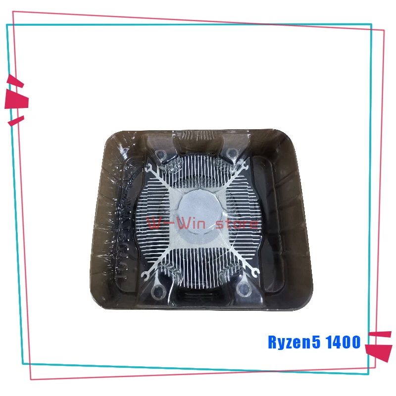 Процессор AMD Ryzen 5 1400 R5 1400 3,2 ГГц четырехъядерный процессор YD1400BBM4KAE разъем AM4 с охлаждающим вентилятором