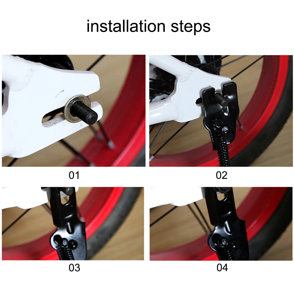Bicycle Cycle Bike Cycling Side Kick Stand Rear Kickstand Support Bike Accessories Bike Stands Dropshipping