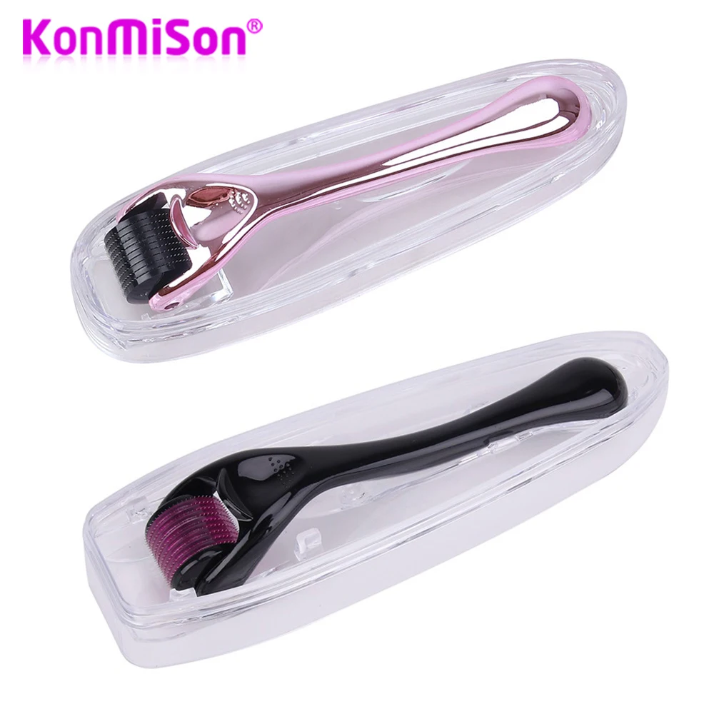

DRS 540 Micro Needles Derma Roller Titanium Mezoroller Microneedle DR Pen Machine Skin Care Treatment Microdermabrasion Rollor