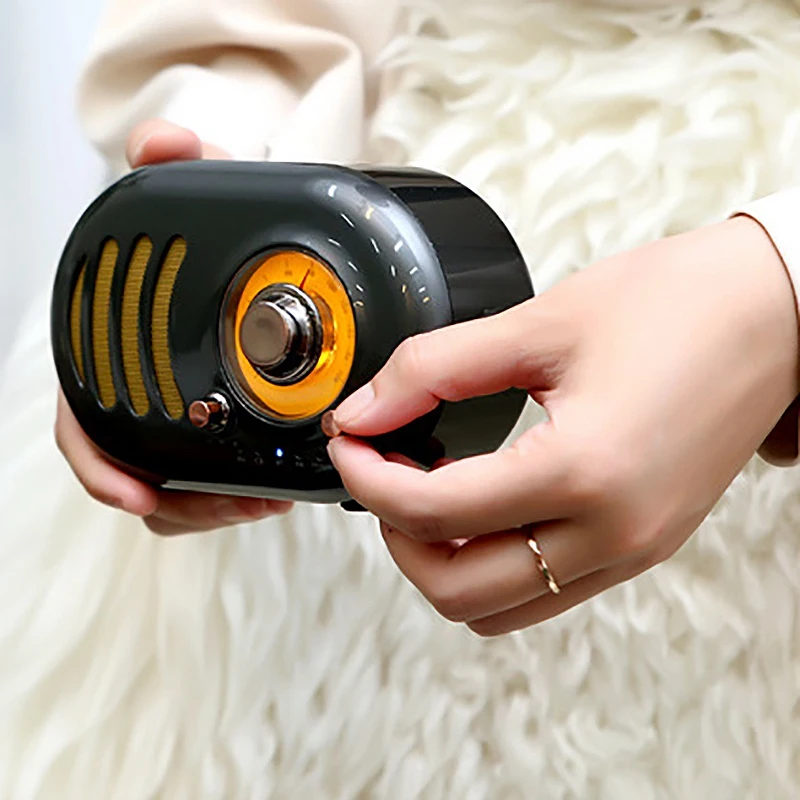 Remax Hifi Ретро Радио Bluetooth динамик портативный мини Поддержка Tf карта