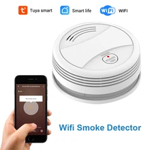 Best Price CPVan SM05W WiFi Smoke Detector Tuya Smart Life APP Control Smoke Detector WiFi Alarm Detector Smoke Sensor ???????? ???? Best Price CPVan SM05W WiFi Smoke Detector Tuya Smart Life APP Control Smoke Detector WiFi Alarm Detector Smoke Sensor ???????? ????