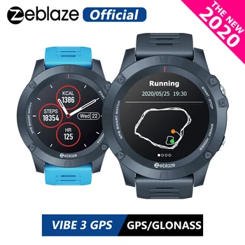 Zeblaze-reloj inteligente VIBE 3, GPS, varios modos deportivos, control del ritmo cardíaco, resistente al agua/mejor duración de la batería, para Android/IOS, 2020