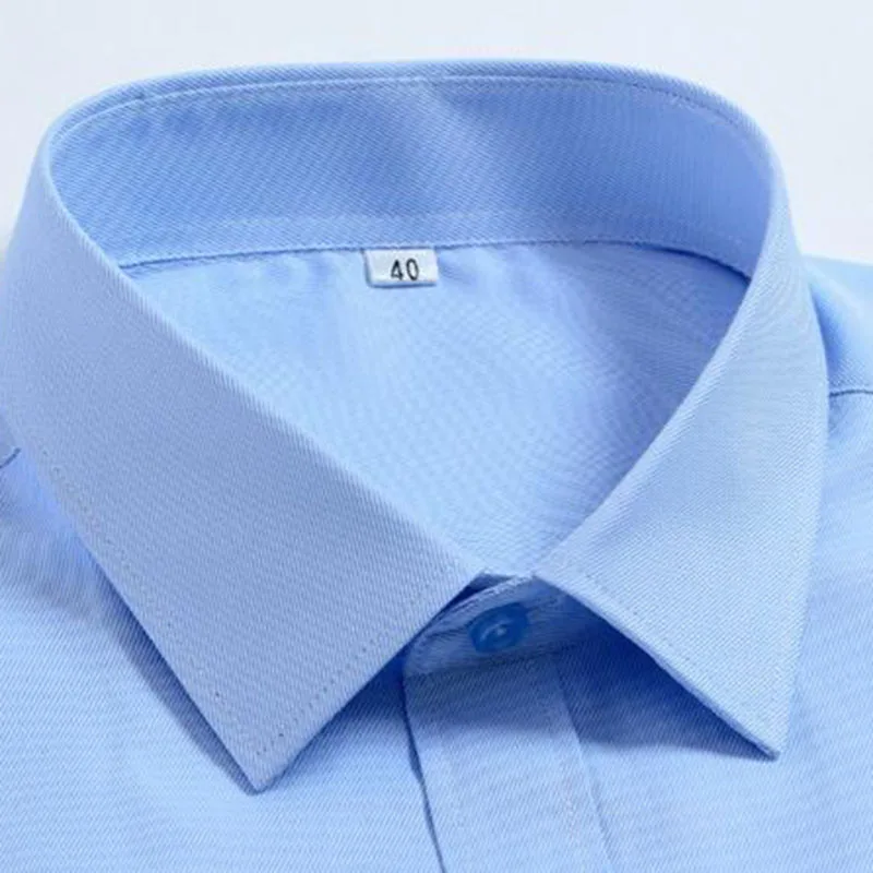 Деловые мужские однобортные рубашки с длинными рукавами Camisa, дышащие удобные рубашки из чистого хлопка высокого качества из ткани Оксфорд
