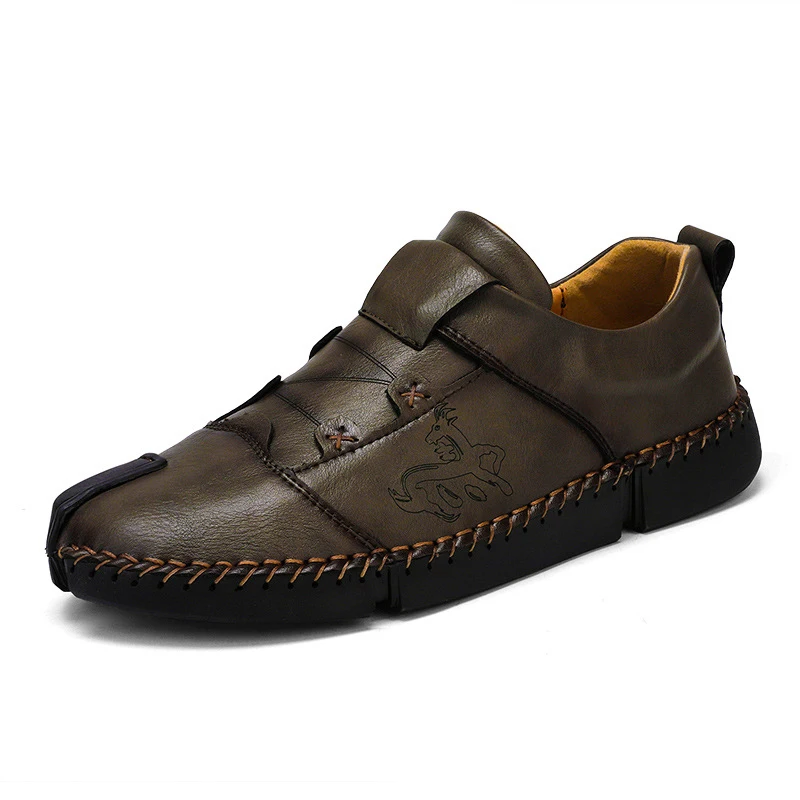 39-46; кожаные ботинки; бренд года; модные удобные повседневные ботинки;# NXZ07601 - Цвет: color 2