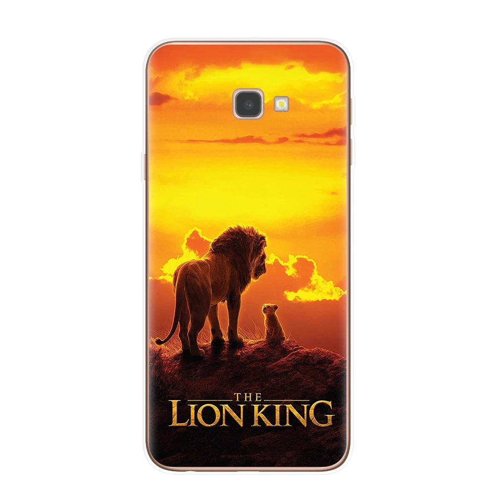 Роскошный чехол для телефона Lion King nala simba timon для samsung J3 J5 J7 J4 J6 Plus Note 8 9 10 Pro Coque Fundas