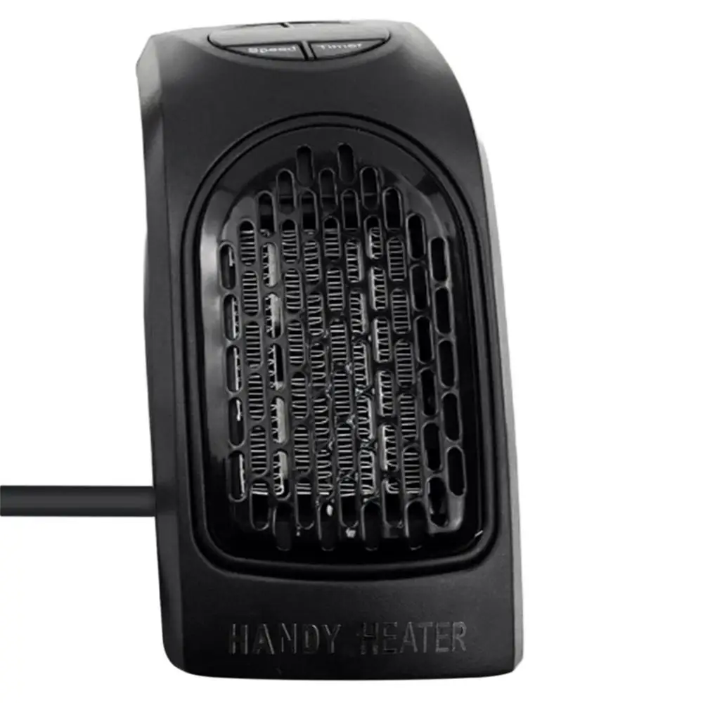 Черный 240V 300W 50Hz настенная розетка удобный обогреватель RV автомобиль электрический воздушный электрический радиатор нагревателя Теплые отличное штепсельная вилка европейского стандарта