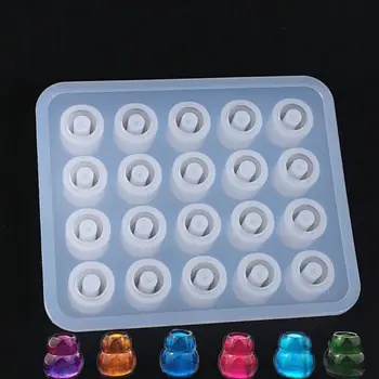 

Crystal Epoxy Gourd Silicone Mold DIY Handmade Jewelry Three-dimensional Gourd Bead Pendant Epoxy Molds