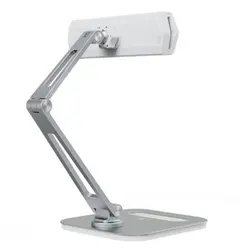 Dobrável tablet suporte três eixo design multi ângulo ajustável tablet suporte desktop de alumínio mãos livres telefone celular titular