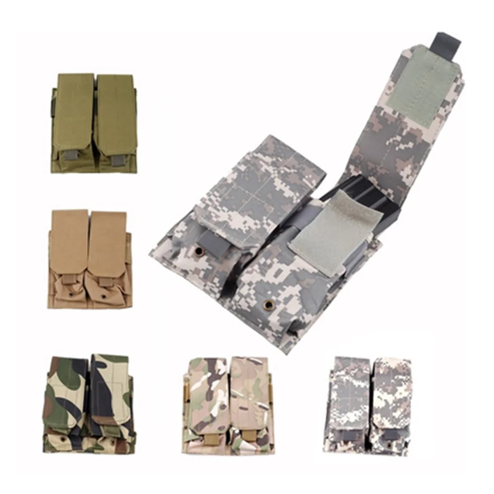 Molle двойной M4 подсумок Мультикам CP Открытый тактический военный охотничий инструмент сумка
