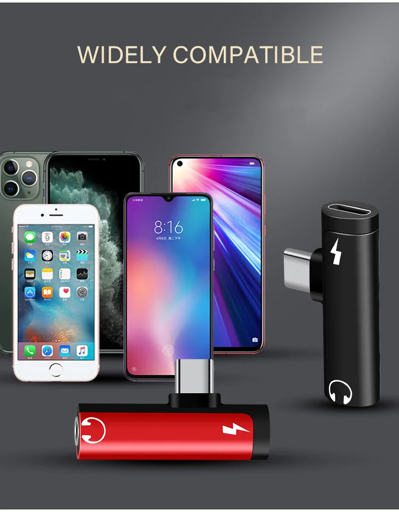 Тип C до 3,5 мм аудио адаптер для наушников USB C тип-c 3,5 Aux разъем для наушников зарядный кабель для huawei mate 20 30 Pro для Xiaomi 8 9
