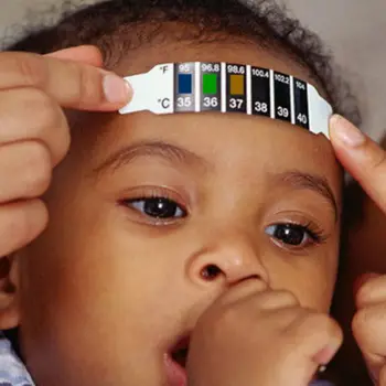 

Kids's Forehead Thermometer Baby LCD Color Change Body Temperature Body LCD Temperature Sticker Measurement Temperature Sticker