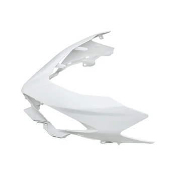 

Head Headlight Cover For Kawasaki NINJA 400 EX400 2019 2018 ninja400 Unpainted Motorcycle Front Head Upper Nose Fairing Cowl