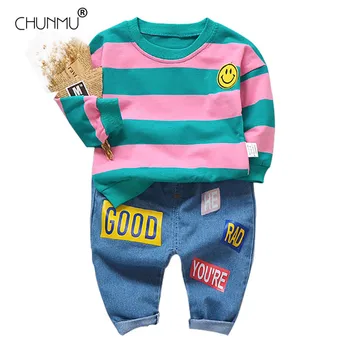 

Children Clothing Sports Suit For Boys And Girls Casual Long Sleeve Boys Clothing Set Spring Autumn Tracksuit Tops + Pants