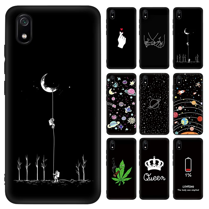 for Redmi 7 7A Note K20 Pro Case Silicon TPU Cover Xiaomi Mi 9T 9 Se mi9 A3 Lite CC9E CC9 Cute Pattern Painted Capa | Мобильные