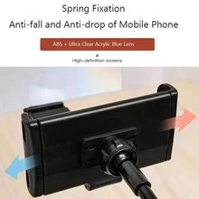 Мобильный телефон HD Проекционный Кронштейн 360 градусов Регулируемый гибкий держатель для дома OC