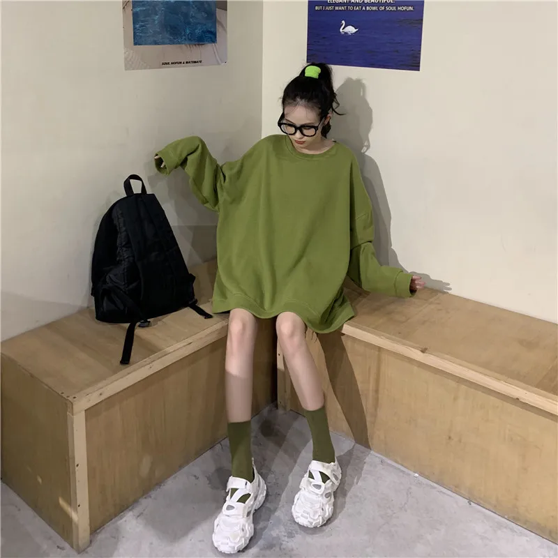 Ropa mujer, осень, женские футболки Friends, Повседневная корейская мода, уличная одежда, хлопок, длинный рукав, топы, большие размеры, длинная футболка