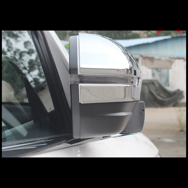 Для BaoJun 530 2 шт. ABS Автомобильная Боковая дверь зеркало заднего вида защитная рамка Накладка аксессуары для стайлинга автомобилей