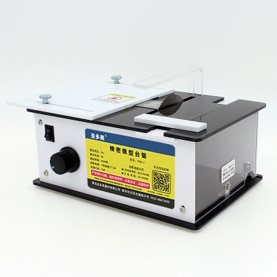 Настольная мини-пила ручная работа деревообрабатывающий станок DIY хобби модель