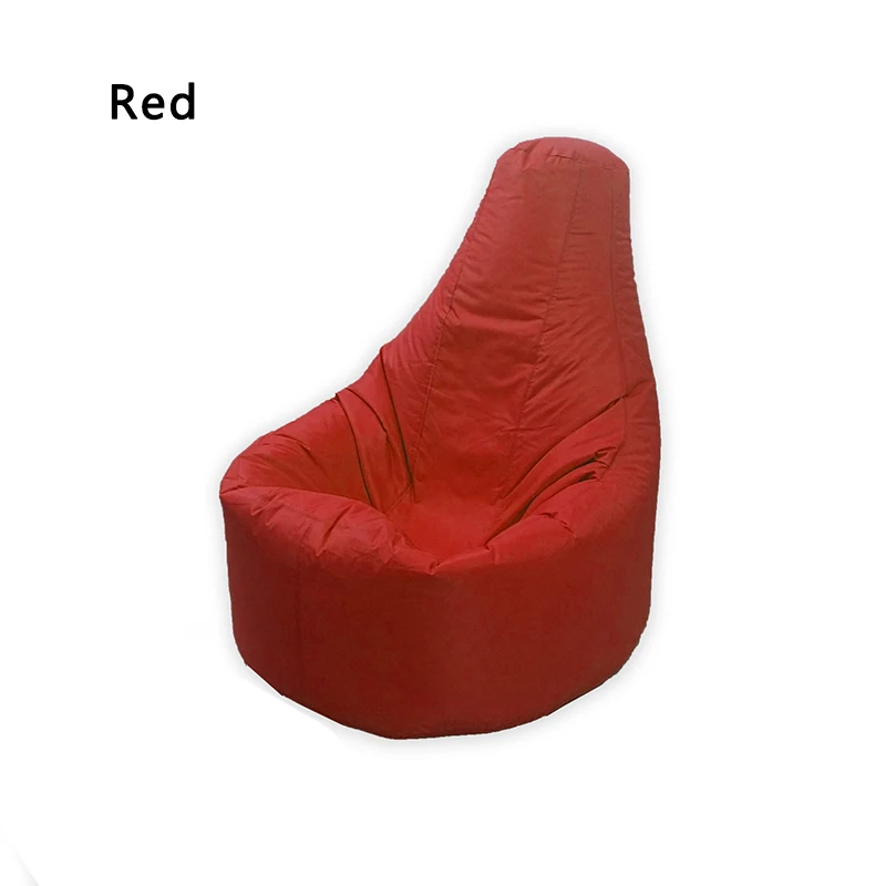 Red Новинка, 1 шт., Современная геймерская одноцветная сумка для дивана, сумка для сада, игровая сумка, уличное кресло с большими ручками, Большой одноместный диван для взрослых - Цвет: Red