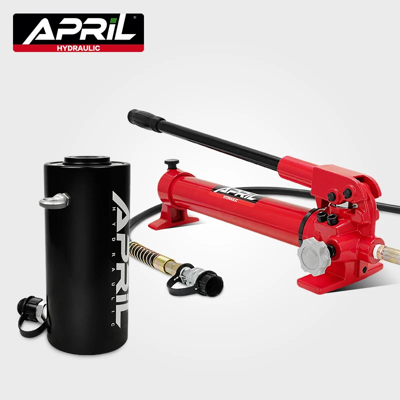 Hollow Hydraulic Cylinder RCH-20100 Jack with Tonnage of 20T Work Travel 100mm | Инструменты