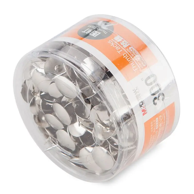 M&G Rust-proof Pushpin da ting Nail Metal Barrel yuan tou ding Cork Screw Pushpin 300 ABS92604