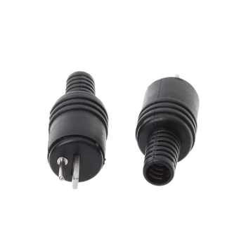 

10 Pcs 2 Pin DIN Speaker Plug 2-Pin Plug Hifi Loudspeaker Cable Solder Connector