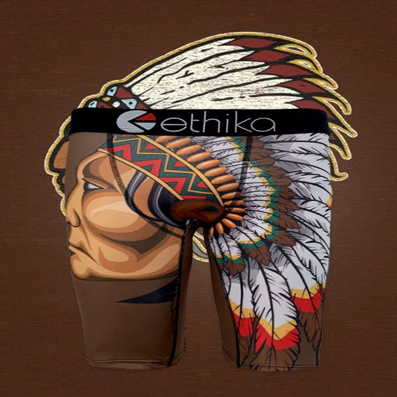 Мужское нижнее белье Ethika в новом стиле дизайнерские шорты-боксеры со смешным