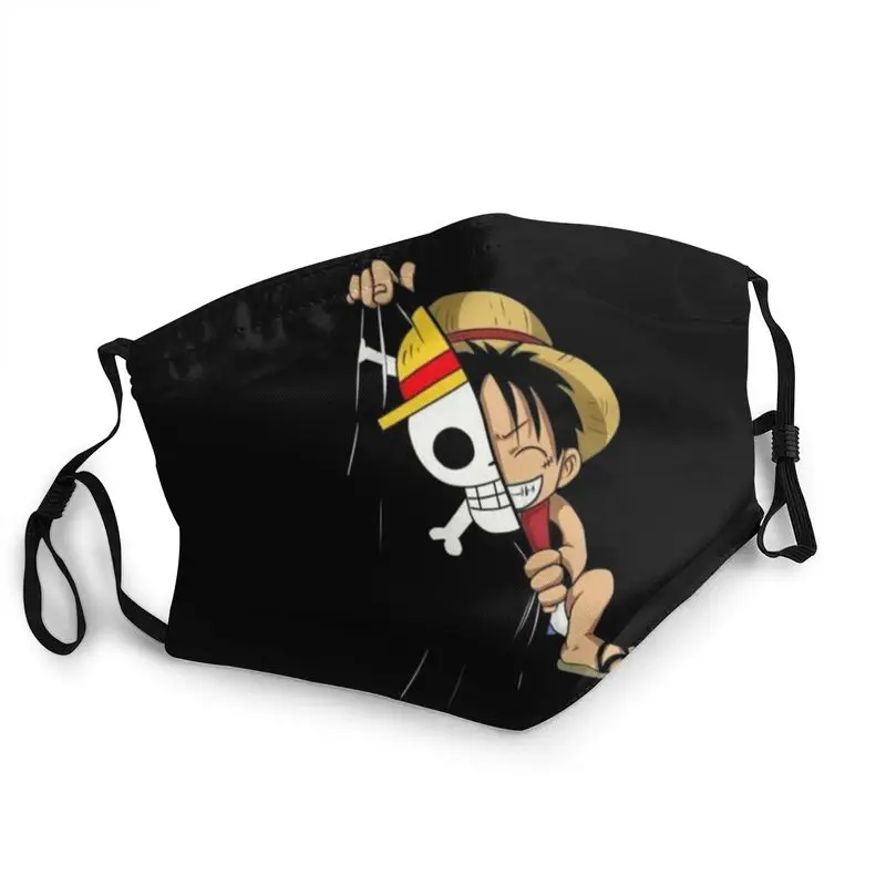 Аниме Манга One Piece дышащая маска для лица взрослая Обезьяна D. Пылезащитная Luffy