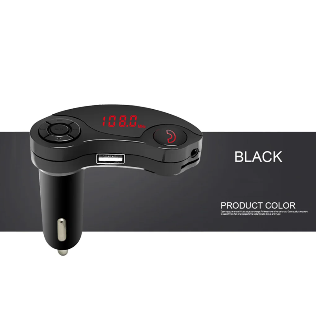 Мини Bluetooth 3,0 USB телефон автомобильное зарядное устройство fm-передатчик беспроводной автомобильный комплект MP3 музыкальный плеер Поддержка TF карты
