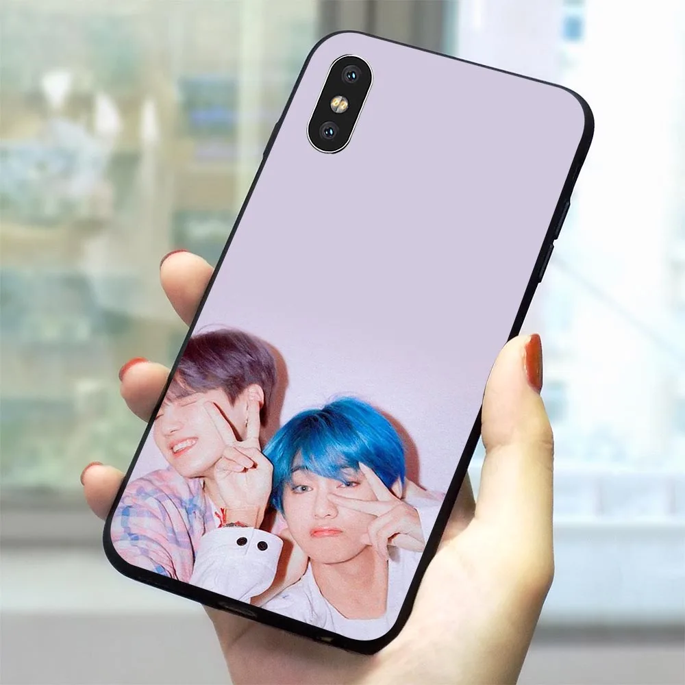 Парк Цзиминь Kpop телефон чехол для iPhone SE чехол X XR для детей 5, 7, 8 Plus, 6, 6 S, 5S Xs Max 11 Pro Чехол из мягкого ТПУ - Color: K3015310