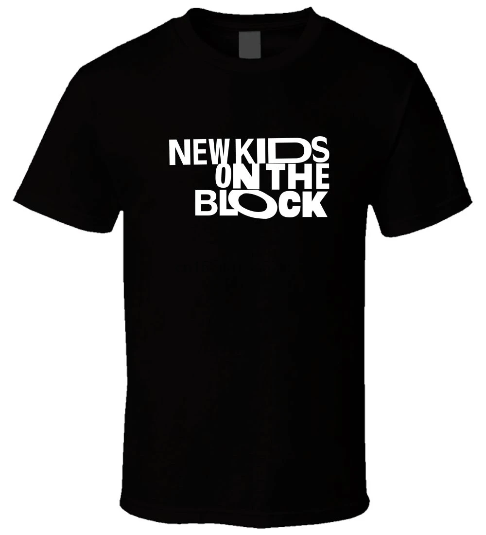 Black Men T Shirt New Kids on The Block Band 2 Size S-3XL 2017 100% Cotton Top Quality Tee T-Shirt Summer |