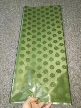 

Bazin Riche Similar Getzner Quality 2019 Nouveau Cotton Fabric Tissu Jacquard Brocade By African Latest Designer Green White