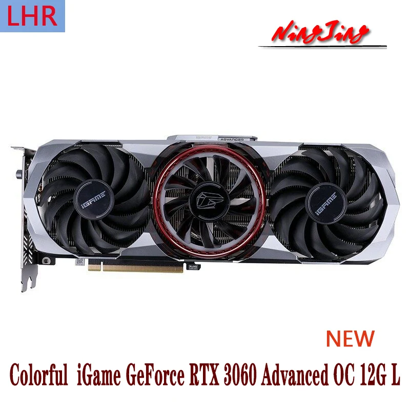 Colorful iGame GeForce RTX 3060 Advanced OC 12G L GDDR6 12G  RTX 3060 8nm 12G 192bit  AMD Intel Desktop CPU LHR NEW best graphics card for pc