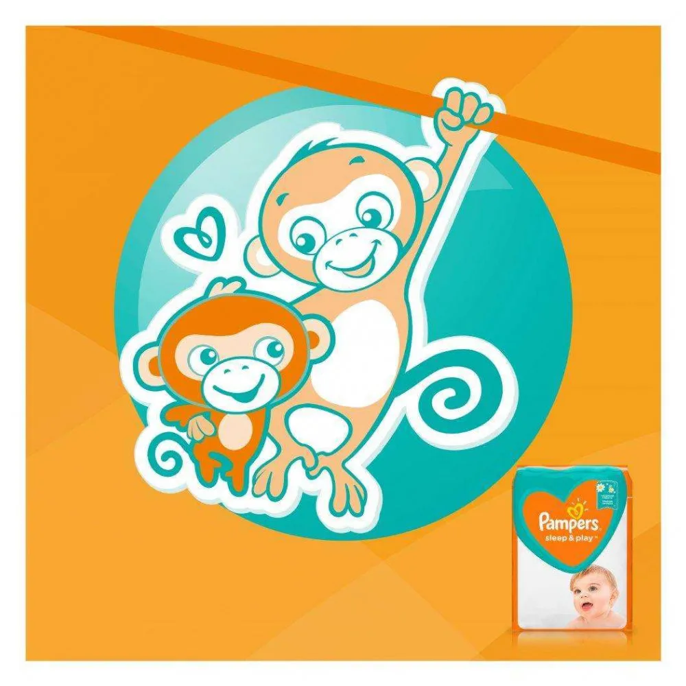 Подгузники Pampers Sleep&Play 5(11-18 кг) 58 шт